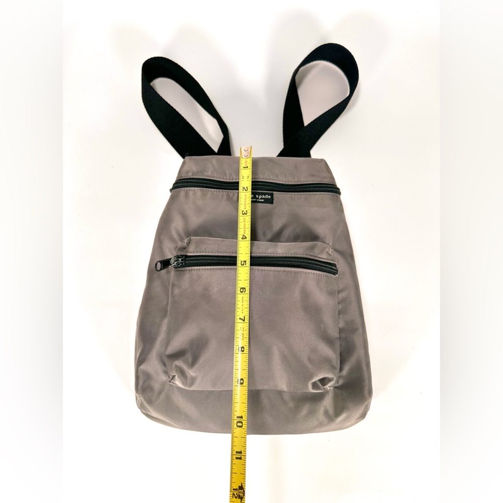 Kate Spade Mini Nylon Gray Backpack - Picture 11 of 14
